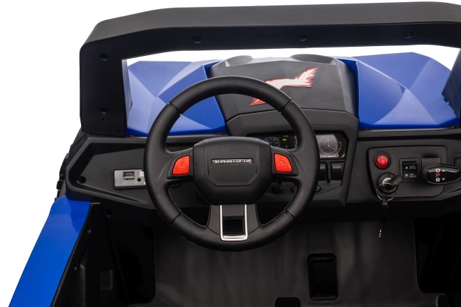 Dětský elektrický buggy UTV-MX modrý