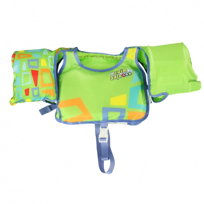Dětská plavecká vesta Bestway pro věk 3-6 let, 19-30 kg, zelená