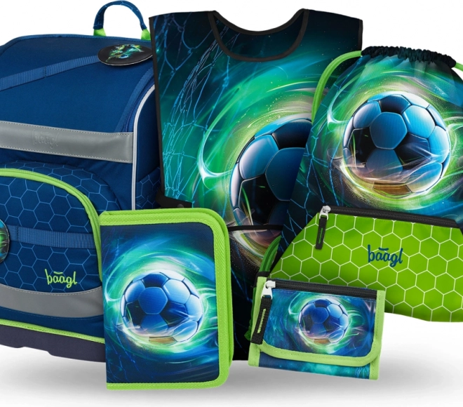 Baagl set školních doplňků Zippy Plus Fotbalový míč