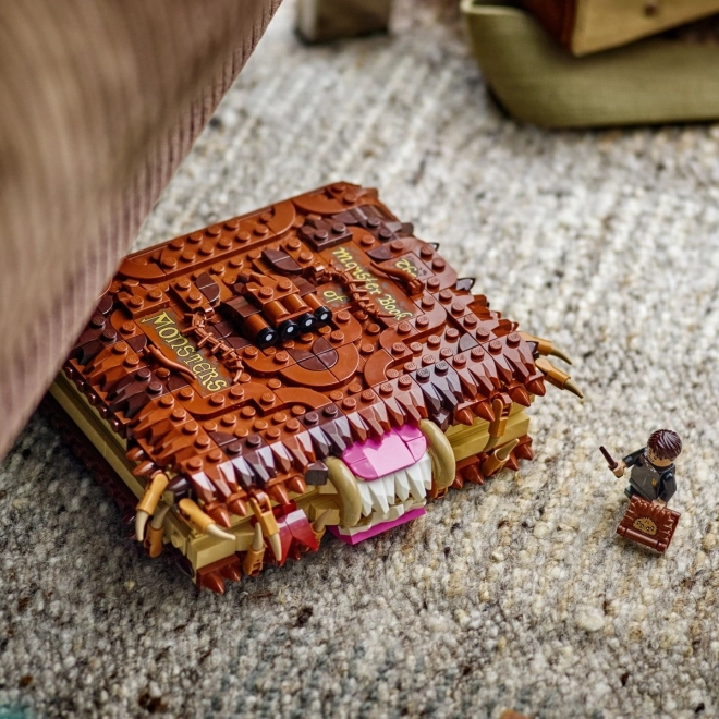 Kniha příšer s kostičkami LEGO Harry Potter