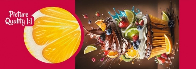 Puzzle CHERRY PAZZI Bláznivý Dort 500 Dílků