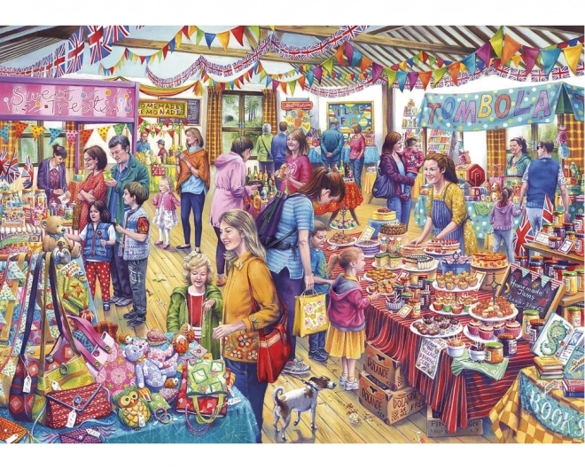GIBSONS puzzle obecní tombola – 500 XL dílků