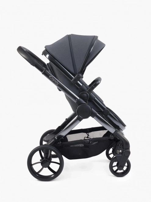 ICandy Peach 7 light grey kočárek - kompletní sada – Tmavě šedá