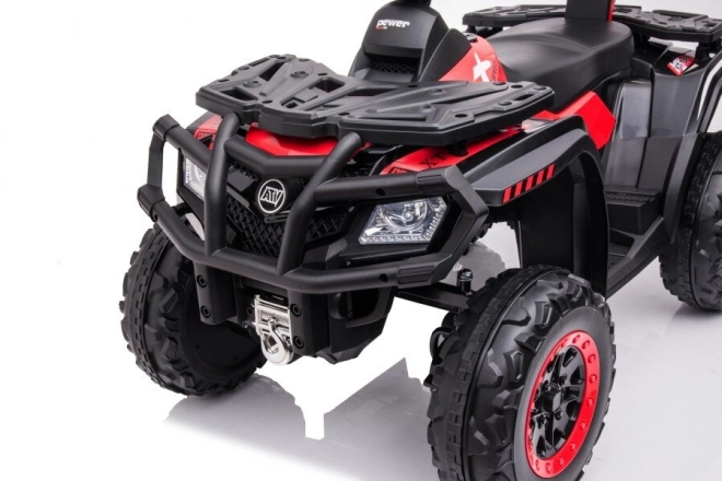 Dětská elektrická čtyřkolka Red Race 24V
