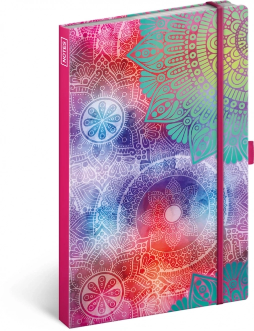 Notique linkovaný zápisník Mandala 13 x 21 cm