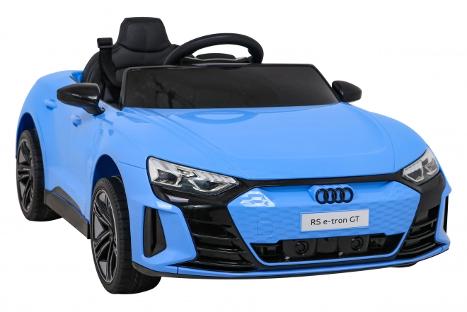 Audi RS E-Tron GT dětské elektrické auto s ovladačem a pohonem 4x4 – Modrá