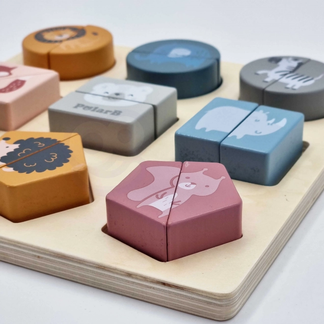Tvarové puzzle PolarB