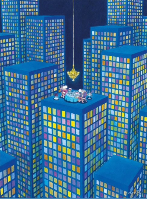 Clementoni puzzle Večeře 500 dílků