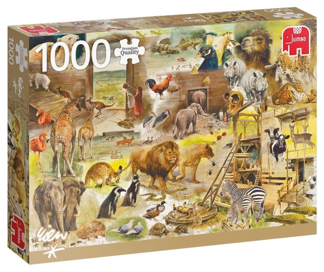 Puzzle Jumbo Noemova archa 1000 dílků