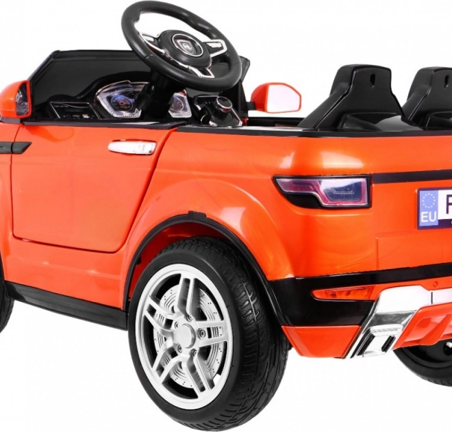 Elektrické autíčko sportovní Rapid Racer – Oranžové