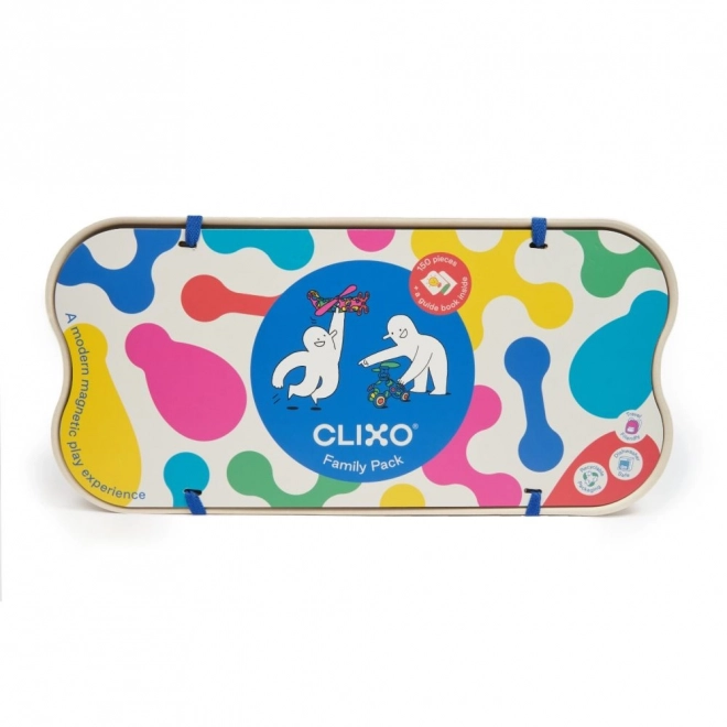 Magnetické stavebnice Clixo Family Pack - 150 dílků
