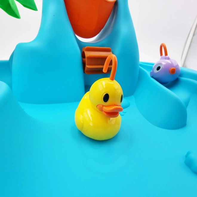 Vodní stolek 2v1 Hra na rybaření s vodopádem WOOPIE