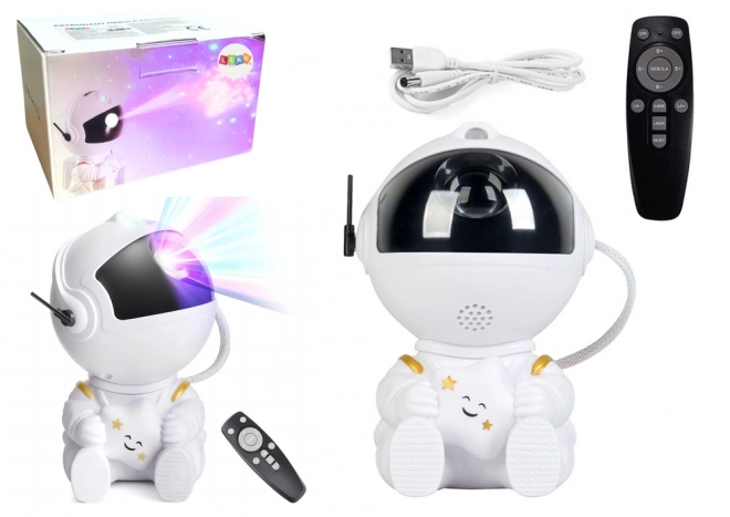 Dálkové ovládání USB projektoru LED Star Astronaut