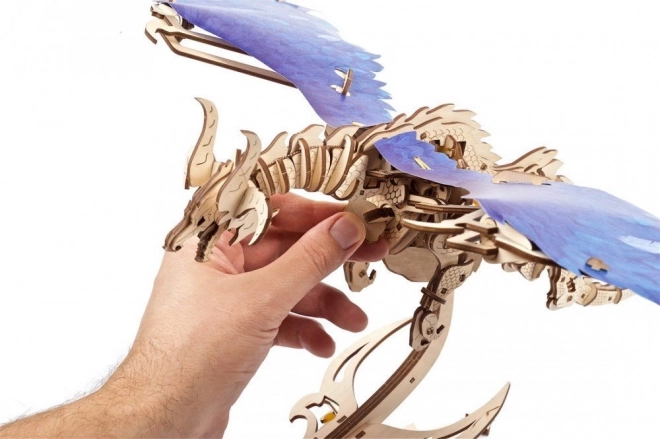 3D puzzle Vichřice Drak