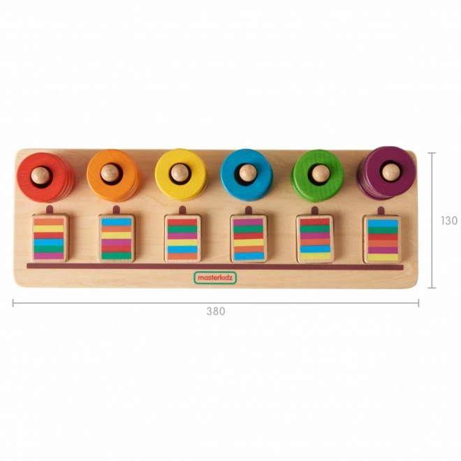Vzdělávací skládanka Montessori Masterkidz