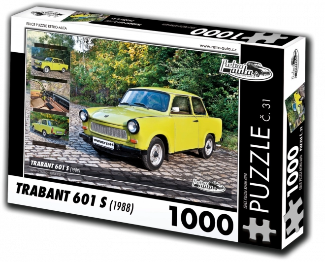 Puzzle RETRO-AUTA Trabant 601 S 1988 1000 dílků