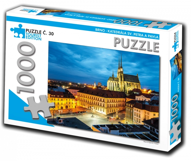 TOURIST EDITION Puzzle Katedrála sv. Petra a Pavla, Brno 1000 dílků (č.30)