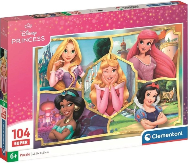 Puzzle Disney princezny Super 104 dílků