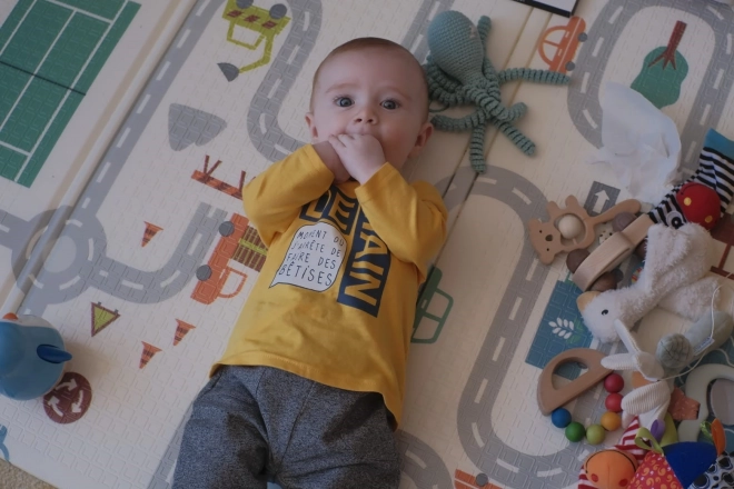 Asalvo Hrací podložka PLAY MAT XXL 200*180cm FUNMAT S