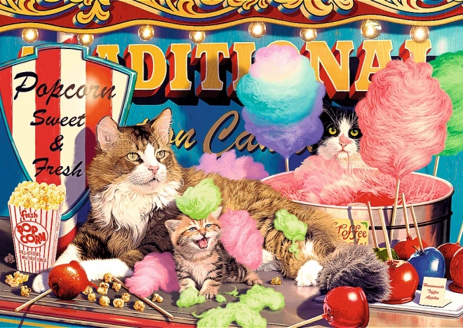 Puzzle Puszyští přátelé: kočky a psi