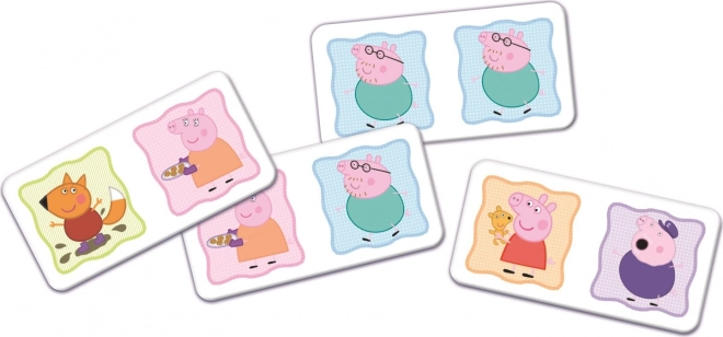 Papírové domino Prasátko Peppa