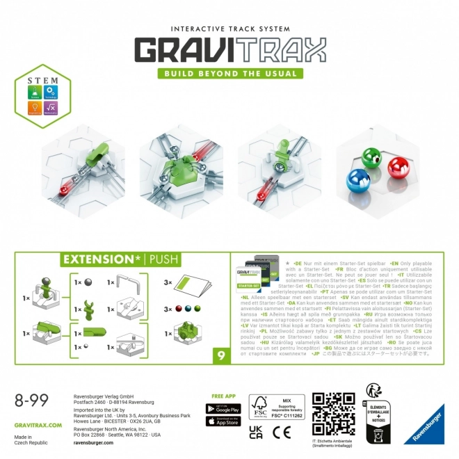 Rozšiřující sada 3 v 1 pro dráhu Ravensburger GraviTrax