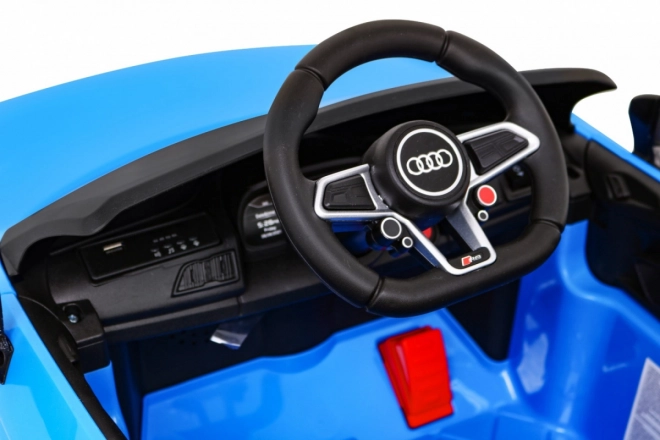 Audi R8 LIFT Bateriové auto + dálkové ovládání + EVA kola + MP3 + LED – Modré