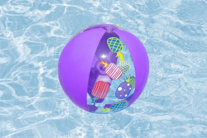 Barevný nafukovací plážový míč Bestway Groove 'n Splash 51 cm ovoce