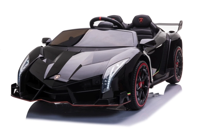 Černé dětské auto Lamborghini Veneno