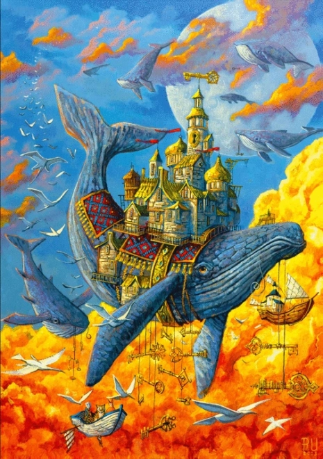 Puzzle Imagination Roch Urbaniak Klíčník 1000 dílků