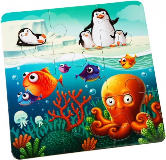 Tři obrázky s rostoucí obtížností