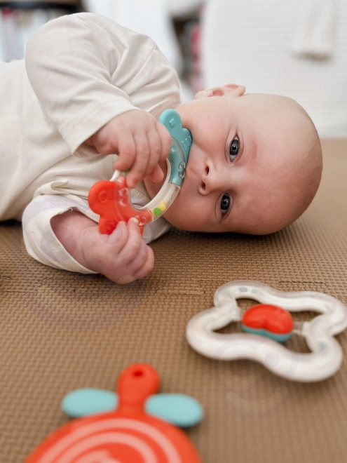 Sada smyslových kousátek a chrastítek WOOPIE Baby
