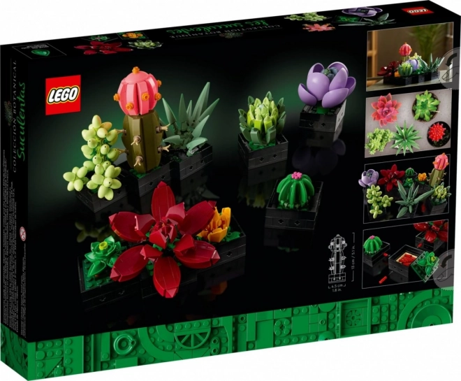 LEGO Botanické ikony 10309 Sukulenty