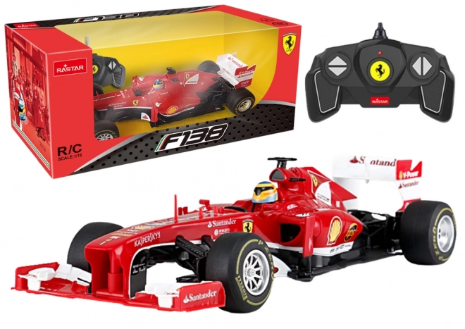 Závodní auto na dálkové ovládání RASTAR FERRARI F1 1:18 červené