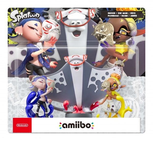 amiibo Splatoon 3 Shiver, Frye a Big Man