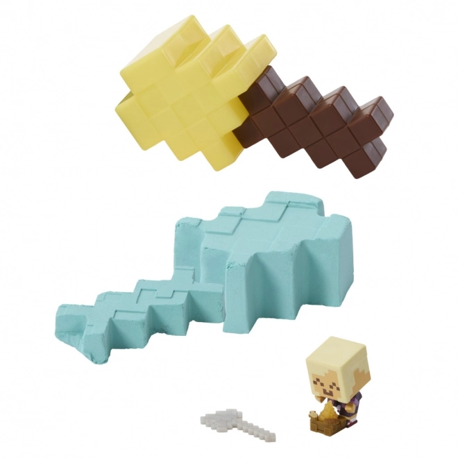 Mini figurka Minecraft těžba