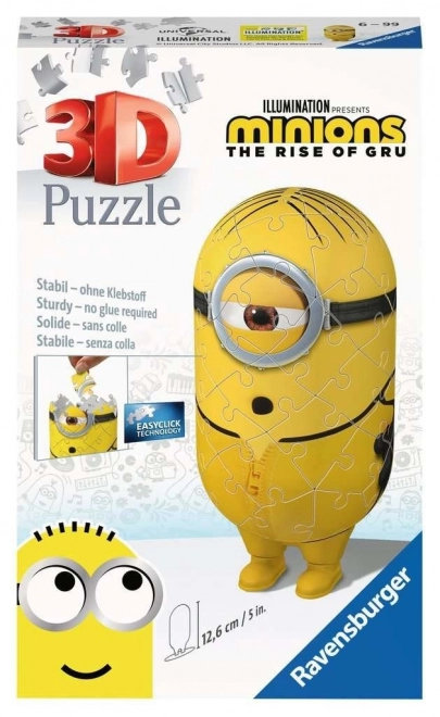 3D puzzle Mimoni 2: Kung Fu od Ravensburger, 54 dílků