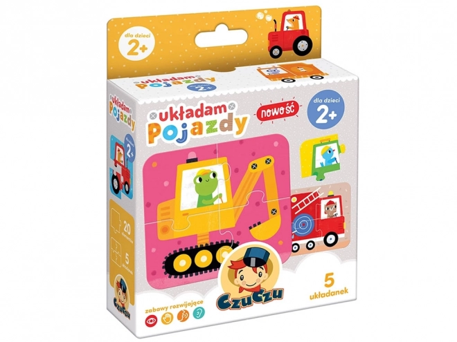 CzuCzu skládám vozidla puzzle