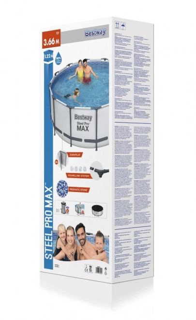 Bestway bazén Steel Pro MAX 366x122 cm