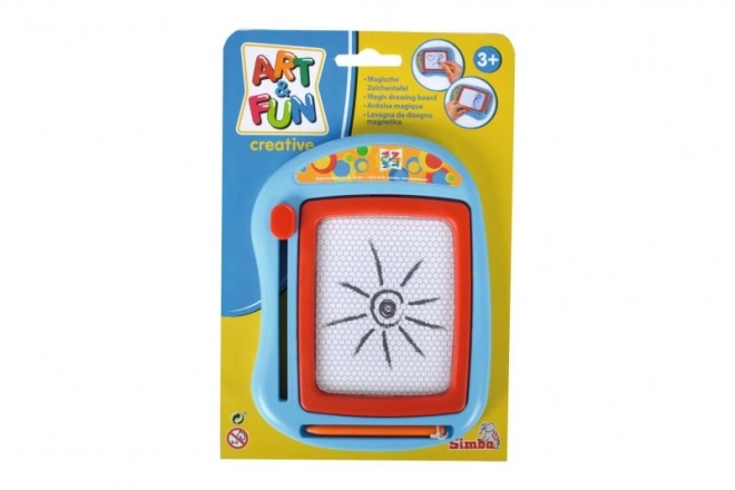 Art & Fun Dětská magnetická kreslící tabulka