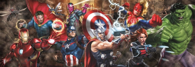Panorama Puzzle Avengers 1000 Dílků