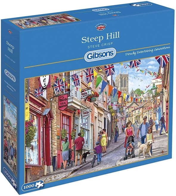 GIBSONS Puzzle Strmý kopec 1000 dílků