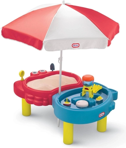 Integrovaný deštník pro hraní ve stínu