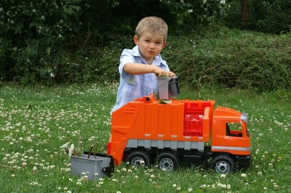 Dětské popelářské auto Lena Arocs