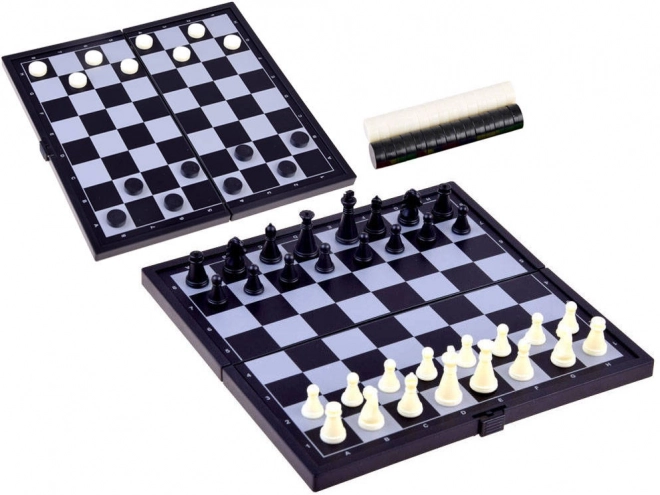 Herní set 18 v 1 stolní hra šachy GR0081