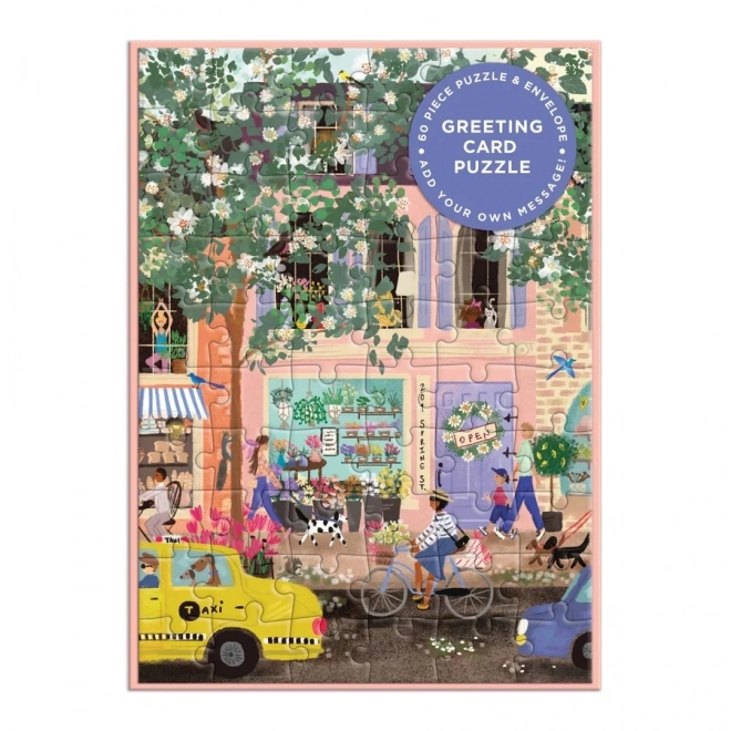 Puzzle pozdrav ze zítřka 60 dílků