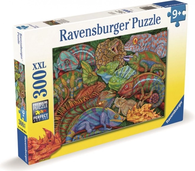 Ravensburger puzzle Úžasní plazi 300 dílků