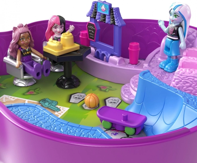 Kompaktní sada Polly Pocket a Monster High