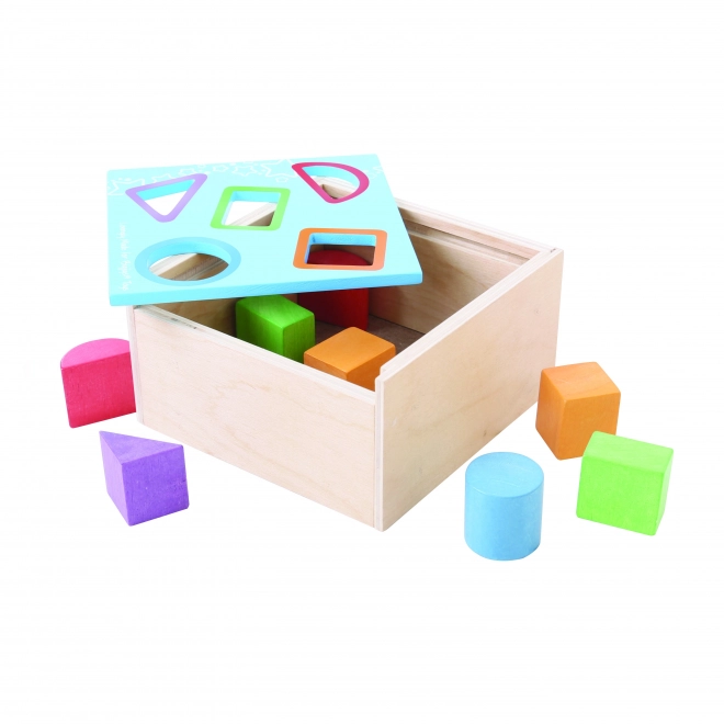 Vkládací krabička s tvary od Bigjigs Toys