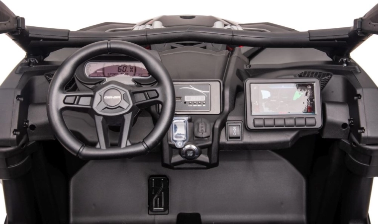 Realistická palubní deska a ovládání